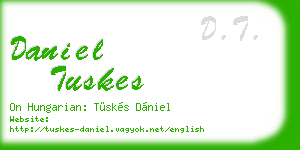 daniel tuskes business card